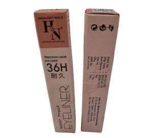 H&N International-36H Precised Rich Glide Jet Black EyeLiner|Excess Liquid Tipping & lenghthening | WaterProof Upto 24Hrs Stay