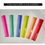 Gradient color fine-tooth pocket hair comb for daily grooming and styling