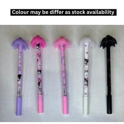Umbrella-top cartoon ball pen