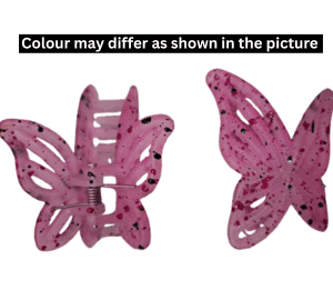 Butterfly Hair Claw Clips – Multicolour Cute & Stylish Hair Clutches for Girls & Women