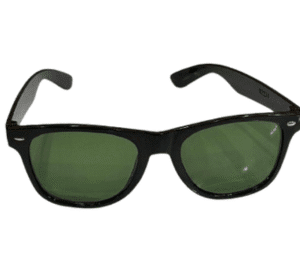Black Unisex UV-Protected Sunglasses