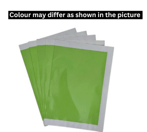 Green Copy Cover – Waterproof Notebook Cover for School & College Use