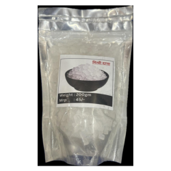 Mishri Dana 200 gram pack pure natural rock sugar crystals