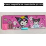 Pencil Box | Kids Plastic Pencil Case with Sharpener