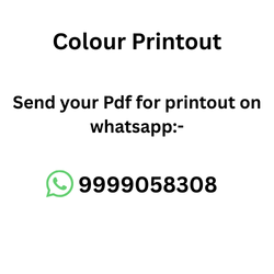 Colour printout service A4 document color printing send PDF on WhatsApp